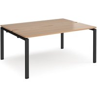 Click to view product details and reviews for Bench Desk 2 Person Rectangular Desks 1600mm Beech Tops With Black Frames 1200mm Depth Adapt. Click to view product details and reviews for Bench Desk 2 Person Rectangular Desks 1600mm Beech Tops With Black Frames 1200mm Depth Adapt.
