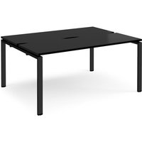 Click to view product details and reviews for Adapt Back To Back Desks 1600mm X 1200mm Black Frame Black Top. Click to view product details and reviews for Adapt Back To Back Desks 1600mm X 1200mm Black Frame Black Top.