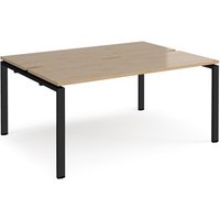 Click to view product details and reviews for Adapt Back To Back Desks 1600mm X 1200mm Black Frame Kendal Oak Top. Click to view product details and reviews for Adapt Back To Back Desks 1600mm X 1200mm Black Frame Kendal Oak Top.
