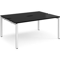 Click to view product details and reviews for Adapt Back To Back Desks 1600mm X 1200mm White Frame Black Top. Click to view product details and reviews for Adapt Back To Back Desks 1600mm X 1200mm White Frame Black Top.