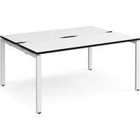 Click to view product details and reviews for Adapt Back To Back Desks 1600mm X 1200mm White Frame White Top Black Edge. Click to view product details and reviews for Adapt Back To Back Desks 1600mm X 1200mm White Frame White Top Black Edge.