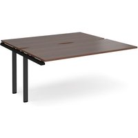 Click to view product details and reviews for Bench Desk Add On 2 Person Rectangular Desks 1600mm Walnut Tops With Black Frames 1600mm Depth Adapt. Click to view product details and reviews for Bench Desk Add On 2 Person Rectangular Desks 1600mm Walnut Tops With Black Frames 1600mm Depth Adapt.