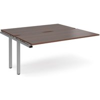 Click to view product details and reviews for Bench Desk Add On 2 Person Rectangular Desks 1600mm Walnut Tops With Silver Frames 1600mm Depth Adapt. Click to view product details and reviews for Bench Desk Add On 2 Person Rectangular Desks 1600mm Walnut Tops With Silver Frames 1600mm Depth Adapt.