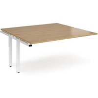 Click to view product details and reviews for Bench Desk Add On 2 Person Rectangular Desks 1600mm Oak Tops With White Frames 1600mm Depth Adapt. Click to view product details and reviews for Bench Desk Add On 2 Person Rectangular Desks 1600mm Oak Tops With White Frames 1600mm Depth Adapt.