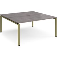Click to view product details and reviews for Adapt Back To Back Desks 1600mm X 1600mm Green Frame Grey Oak Top. Click to view product details and reviews for Adapt Back To Back Desks 1600mm X 1600mm Green Frame Grey Oak Top.