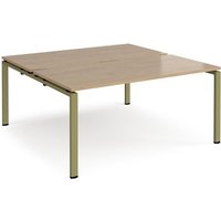 Click to view product details and reviews for Adapt Back To Back Desks 1600mm X 1600mm Green Frame Kendal Oak Top. Click to view product details and reviews for Adapt Back To Back Desks 1600mm X 1600mm Green Frame Kendal Oak Top.