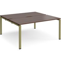 Click to view product details and reviews for Adapt Back To Back Desks 1600mm X 1600mm Green Frame Walnut Top. Click to view product details and reviews for Adapt Back To Back Desks 1600mm X 1600mm Green Frame Walnut Top.