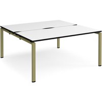 Click to view product details and reviews for Adapt Back To Back Desks 1600mm X 1600mm Green Frame White Top Black Edge. Click to view product details and reviews for Adapt Back To Back Desks 1600mm X 1600mm Green Frame White Top Black Edge.