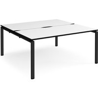 Click to view product details and reviews for Adapt Back To Back Desks 1600mm X 1600mm Black Frame White Top Black Edge. Click to view product details and reviews for Adapt Back To Back Desks 1600mm X 1600mm Black Frame White Top Black Edge.