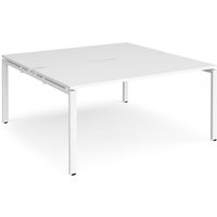 Click to view product details and reviews for Bench Desk 2 Person Rectangular Desks 1600mm White Tops With White Frames 1600mm Depth Adapt. Click to view product details and reviews for Bench Desk 2 Person Rectangular Desks 1600mm White Tops With White Frames 1600mm Depth Adapt.
