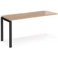 Click to view product details and reviews for Bench Desk Add On Rectangular Desk 1600mm Beech Tops With Black Frames 600mm Depth Adapt. Click to view product details and reviews for Bench Desk Add On Rectangular Desk 1600mm Beech Tops With Black Frames 600mm Depth Adapt.