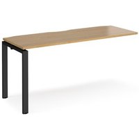 Click to view product details and reviews for Bench Desk Add On Rectangular Desk 1600mm Oak Tops With Black Frames 600mm Depth Adapt. Click to view product details and reviews for Bench Desk Add On Rectangular Desk 1600mm Oak Tops With Black Frames 600mm Depth Adapt.