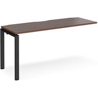 Click to view product details and reviews for Bench Desk Add On Rectangular Desk 1600mm Walnut Tops With Black Frames 600mm Depth Adapt. Click to view product details and reviews for Bench Desk Add On Rectangular Desk 1600mm Walnut Tops With Black Frames 600mm Depth Adapt.