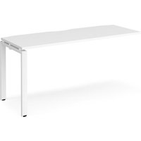 Click to view product details and reviews for Bench Desk Add On Rectangular Desk 1600mm White Tops With White Frames 600mm Depth Adapt. Click to view product details and reviews for Bench Desk Add On Rectangular Desk 1600mm White Tops With White Frames 600mm Depth Adapt.