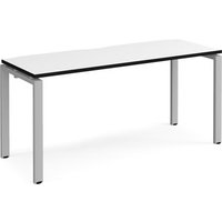 Click to view product details and reviews for Adapt Single Desk 1600mm X 600mm Silver Frame White Top Black Edge. Click to view product details and reviews for Adapt Single Desk 1600mm X 600mm Silver Frame White Top Black Edge.