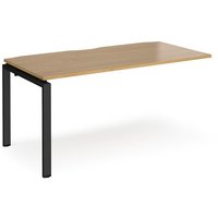 Click to view product details and reviews for Bench Desk Add On Rectangular Desk 1600mm Oak Tops With Black Frames 800mm Depth Adapt. Click to view product details and reviews for Bench Desk Add On Rectangular Desk 1600mm Oak Tops With Black Frames 800mm Depth Adapt.
