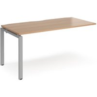 Click to view product details and reviews for Bench Desk Add On Rectangular Desk 1600mm Beech Tops With Silver Frames 800mm Depth Adapt. Click to view product details and reviews for Bench Desk Add On Rectangular Desk 1600mm Beech Tops With Silver Frames 800mm Depth Adapt.