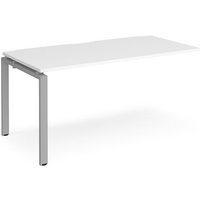 Click to view product details and reviews for Bench Desk Add On Rectangular Desk 1600mm White Tops With Silver Frames 800mm Depth Adapt. Click to view product details and reviews for Bench Desk Add On Rectangular Desk 1600mm White Tops With Silver Frames 800mm Depth Adapt.
