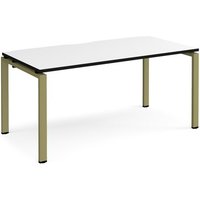 Click to view product details and reviews for Adapt Single Desk 1600mm X 800mm Green Frame White Top Black Edge. Click to view product details and reviews for Adapt Single Desk 1600mm X 800mm Green Frame White Top Black Edge.