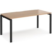 Click to view product details and reviews for Bench Desk Single Person Rectangular Desk 1600mm Beech Tops With Black Frames 800mm Depth Adapt. Click to view product details and reviews for Bench Desk Single Person Rectangular Desk 1600mm Beech Tops With Black Frames 800mm Depth Adapt.