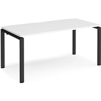 Click to view product details and reviews for Bench Desk Single Person Rectangular Desk 1600mm White Tops With Black Frames 800mm Depth Adapt. Click to view product details and reviews for Bench Desk Single Person Rectangular Desk 1600mm White Tops With Black Frames 800mm Depth Adapt.