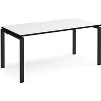 Click to view product details and reviews for Adapt Single Desk 1600mm X 800mm Black Frame White Top Black Edge. Click to view product details and reviews for Adapt Single Desk 1600mm X 800mm Black Frame White Top Black Edge.