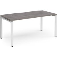 Click to view product details and reviews for Adapt Single Desk 1600mm X 800mm White Frame Grey Oak Top. Click to view product details and reviews for Adapt Single Desk 1600mm X 800mm White Frame Grey Oak Top.