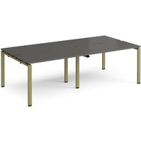 Click to view product details and reviews for Adapt Double Back To Back Desks 2400mm X 1200mm Green Frame Storm Grey Top. Click to view product details and reviews for Adapt Double Back To Back Desks 2400mm X 1200mm Green Frame Storm Grey Top.