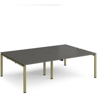 Click to view product details and reviews for Adapt Double Back To Back Desks 2400mm X 1600mm Green Frame Storm Grey Top. Click to view product details and reviews for Adapt Double Back To Back Desks 2400mm X 1600mm Green Frame Storm Grey Top.