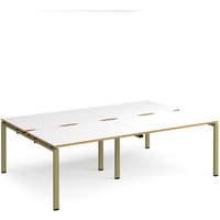 Click to view product details and reviews for Adapt Double Back To Back Desks 2400mm X 1600mm Green Frame White Top Oak Edge. Click to view product details and reviews for Adapt Double Back To Back Desks 2400mm X 1600mm Green Frame White Top Oak Edge.