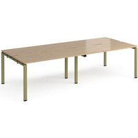 Click to view product details and reviews for Adapt Double Back To Back Desks 2800mm X 1200mm Green Frame Kendal Oak Top. Click to view product details and reviews for Adapt Double Back To Back Desks 2800mm X 1200mm Green Frame Kendal Oak Top.