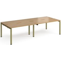 Click to view product details and reviews for Adapt Double Back To Back Desks 2800mm X 1200mm Green Frame Oak Top. Click to view product details and reviews for Adapt Double Back To Back Desks 2800mm X 1200mm Green Frame Oak Top.