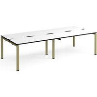 Click to view product details and reviews for Adapt Double Back To Back Desks 2800mm X 1200mm Green Frame White Top Black Edge. Click to view product details and reviews for Adapt Double Back To Back Desks 2800mm X 1200mm Green Frame White Top Black Edge.