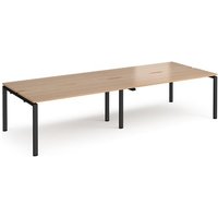 Click to view product details and reviews for Bench Desk 4 Person Rectangular Desks 2800mm Beech Tops With Black Frames 1200mm Depth Adapt. Click to view product details and reviews for Bench Desk 4 Person Rectangular Desks 2800mm Beech Tops With Black Frames 1200mm Depth Adapt.