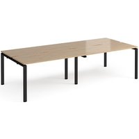 Click to view product details and reviews for Adapt Double Back To Back Desks 2800mm X 1200mm Black Frame Kendal Oak Top. Click to view product details and reviews for Adapt Double Back To Back Desks 2800mm X 1200mm Black Frame Kendal Oak Top.