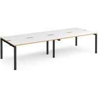 Click to view product details and reviews for Bench Desk 4 Person Rectangular Desks 2800mm White Oak Tops With Black Frames 1200mm Depth Adapt. Click to view product details and reviews for Bench Desk 4 Person Rectangular Desks 2800mm White Oak Tops With Black Frames 1200mm Depth Adapt.