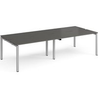 Click to view product details and reviews for Adapt Double Back To Back Desks 2800mm X 1200mm Silver Frame Storm Grey Top. Click to view product details and reviews for Adapt Double Back To Back Desks 2800mm X 1200mm Silver Frame Storm Grey Top.