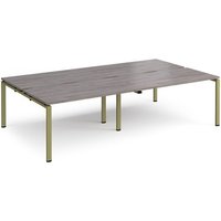 Click to view product details and reviews for Adapt Double Back To Back Desks 2800mm X 1600mm Green Frame Grey Oak Top. Click to view product details and reviews for Adapt Double Back To Back Desks 2800mm X 1600mm Green Frame Grey Oak Top.