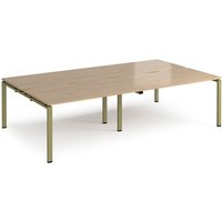 Click to view product details and reviews for Adapt Double Back To Back Desks 2800mm X 1600mm Green Frame Kendal Oak Top. Click to view product details and reviews for Adapt Double Back To Back Desks 2800mm X 1600mm Green Frame Kendal Oak Top.