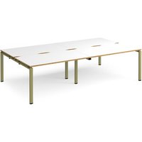 Click to view product details and reviews for Adapt Double Back To Back Desks 2800mm X 1600mm Green Frame White Top Oak Edge. Click to view product details and reviews for Adapt Double Back To Back Desks 2800mm X 1600mm Green Frame White Top Oak Edge.
