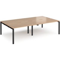 Click to view product details and reviews for Bench Desk 4 Person Rectangular Desks 2800mm Beech Tops With Black Frames 1600mm Depth Adapt. Click to view product details and reviews for Bench Desk 4 Person Rectangular Desks 2800mm Beech Tops With Black Frames 1600mm Depth Adapt.