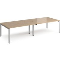 Click to view product details and reviews for Adapt Double Back To Back Desks 3200mm X 1200mm Silver Frame Kendal Oak Top. Click to view product details and reviews for Adapt Double Back To Back Desks 3200mm X 1200mm Silver Frame Kendal Oak Top.