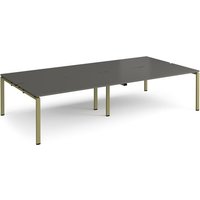 Click to view product details and reviews for Adapt Double Back To Back Desks 3200mm X 1600mm Green Frame Storm Grey Top. Click to view product details and reviews for Adapt Double Back To Back Desks 3200mm X 1600mm Green Frame Storm Grey Top.