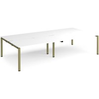 Click to view product details and reviews for Adapt Double Back To Back Desks 3200mm X 1600mm Green Frame White Top. Click to view product details and reviews for Adapt Double Back To Back Desks 3200mm X 1600mm Green Frame White Top.