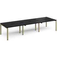 Click to view product details and reviews for Adapt Triple Back To Back Desks 3600mm X 1200mm Green Frame Black Top. Click to view product details and reviews for Adapt Triple Back To Back Desks 3600mm X 1200mm Green Frame Black Top.