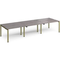 Click to view product details and reviews for Adapt Triple Back To Back Desks 3600mm X 1200mm Green Frame Grey Oak Top. Click to view product details and reviews for Adapt Triple Back To Back Desks 3600mm X 1200mm Green Frame Grey Oak Top.