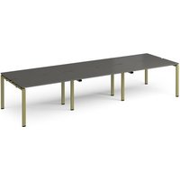 Click to view product details and reviews for Adapt Triple Back To Back Desks 3600mm X 1200mm Green Frame Storm Grey Top. Click to view product details and reviews for Adapt Triple Back To Back Desks 3600mm X 1200mm Green Frame Storm Grey Top.