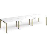 Click to view product details and reviews for Adapt Triple Back To Back Desks 3600mm X 1200mm Green Frame White Top. Click to view product details and reviews for Adapt Triple Back To Back Desks 3600mm X 1200mm Green Frame White Top.