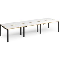 Click to view product details and reviews for Bench Desk 6 Person Rectangular Desks 3600mm White Oak Tops With Black Frames 1200mm Depth Adapt. Click to view product details and reviews for Bench Desk 6 Person Rectangular Desks 3600mm White Oak Tops With Black Frames 1200mm Depth Adapt.