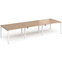 Click to view product details and reviews for Bench Desk 6 Person Rectangular Desks 3600mm Beech Tops With White Frames 1200mm Depth Adapt. Click to view product details and reviews for Bench Desk 6 Person Rectangular Desks 3600mm Beech Tops With White Frames 1200mm Depth Adapt.